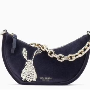 NWT - Kate Spede Smile Bunny Small Crossbody Bag